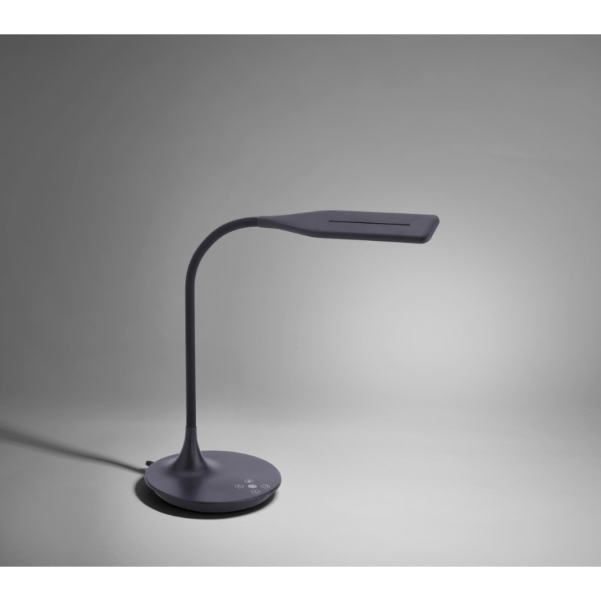 Leuchten Direkt 13061-18 - Candeeiro de mesa táctil LED com regulação RAFAEL LED/5W/230V 2700-6000K preto