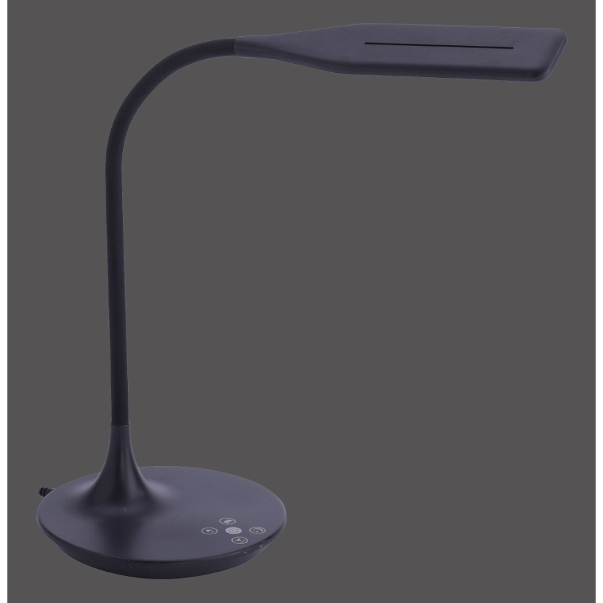 Leuchten Direkt 13061-18 - Candeeiro de mesa táctil LED com regulação RAFAEL LED/5W/230V 2700-6000K preto