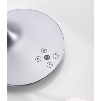 Leuchten Direkt 13061-21 - Candeeiro de mesa táctil LED com regulação RAFAEL LED/5W/230V 2700-6000K prateado