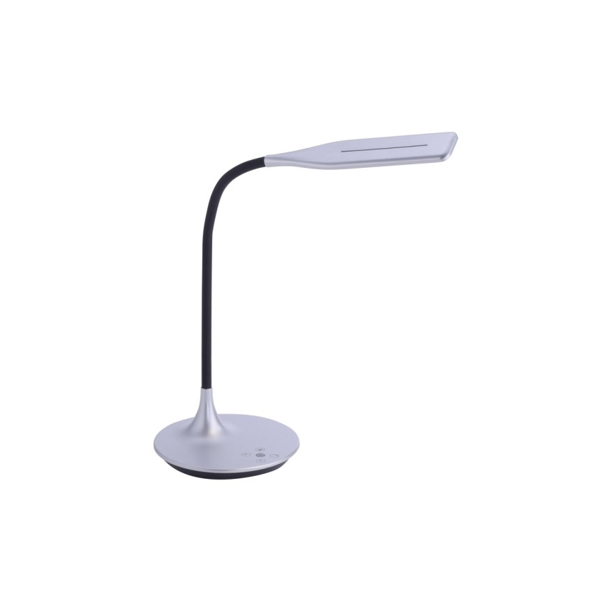 Leuchten Direkt 13061-21 - Candeeiro de mesa táctil LED com regulação RAFAEL LED/5W/230V 2700-6000K prateado