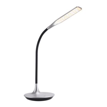 Leuchten Direkt 13061-21 - Candeeiro de mesa táctil LED com regulação RAFAEL LED/5W/230V 2700-6000K prateado