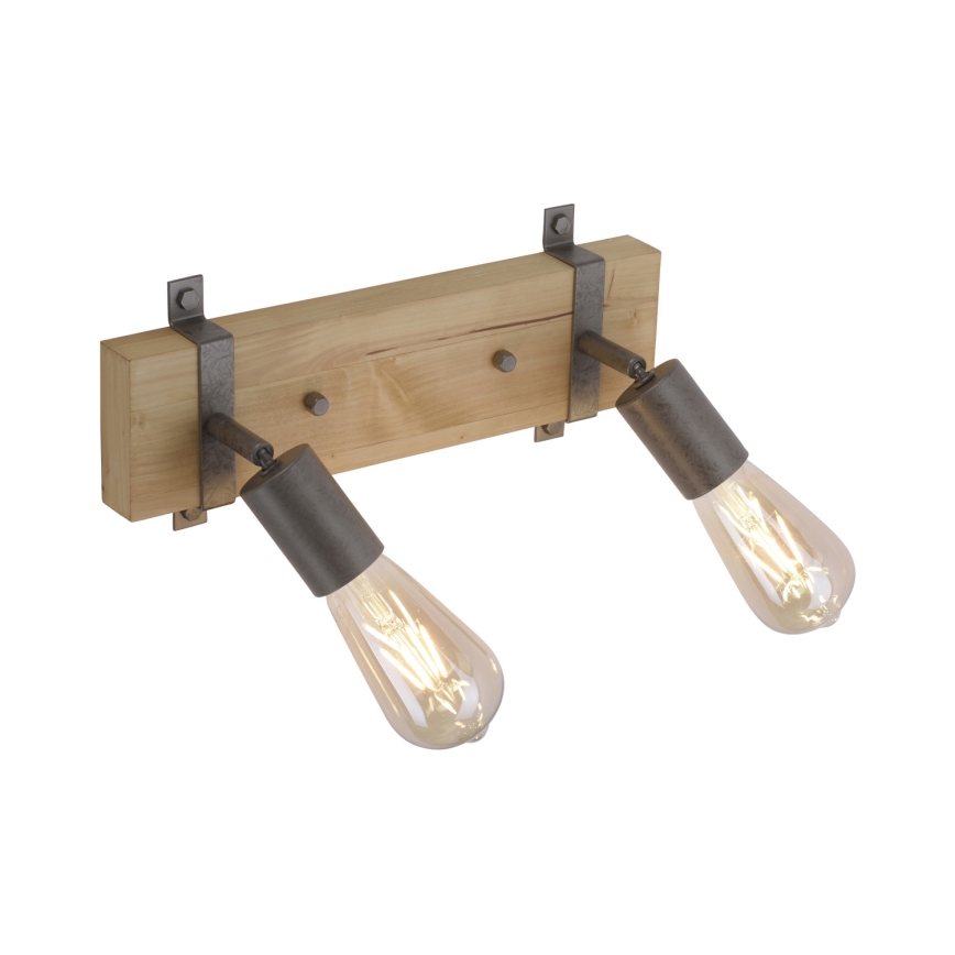Leuchten Direkt 13472-79 - Foco de parede SLAT 2xE27/40W/230V