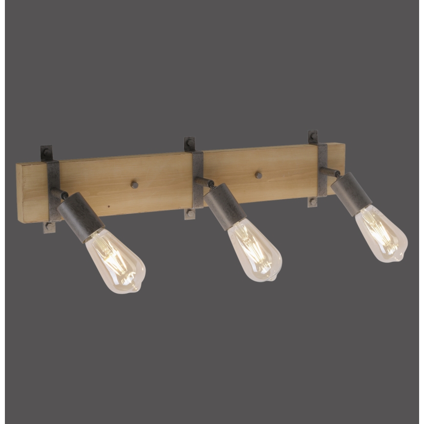 Leuchten Direkt 13473-79 - Foco de parede SLAT 3xE27/40W/230V