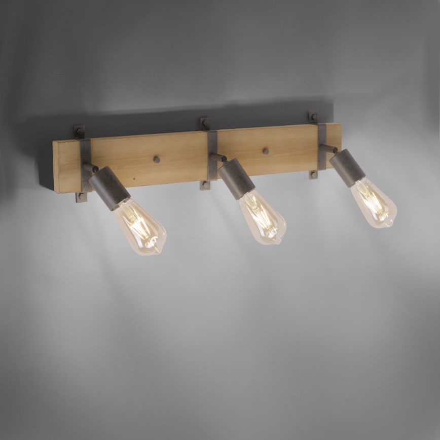 Leuchten Direkt 13473-79 - Foco de parede SLAT 3xE27/40W/230V