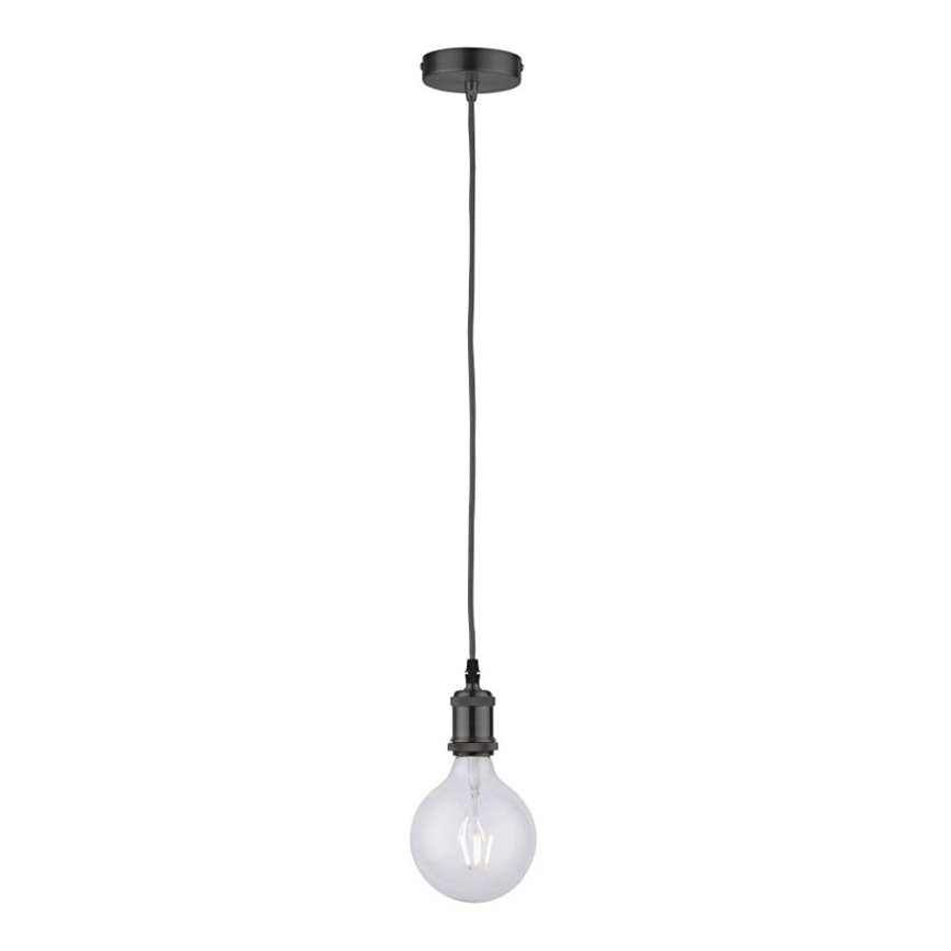 Leuchten Direkt 13570-18 - Candelabro suspenso DIY 1xE27/60W/230V preto