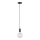 Leuchten Direkt 13570-18 - Candelabro suspenso DIY 1xE27/60W/230V preto