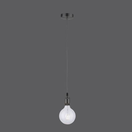Leuchten Direkt 13570-18 - Candelabro suspenso DIY 1xE27/60W/230V preto