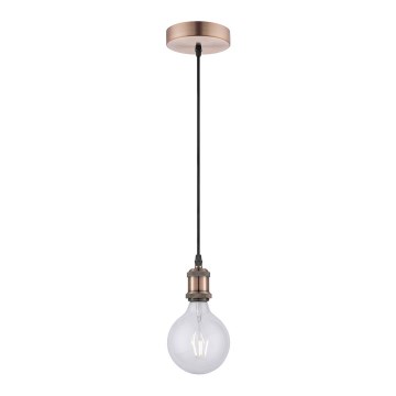 Leuchten Direkt 13570-20 - Candelabro suspenso DIY 1xE27/60W/230V cobre