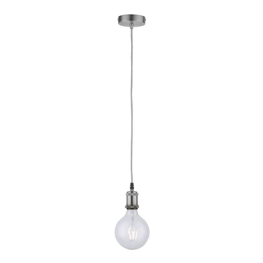 Leuchten Direkt 13570-55 - Candelabro suspenso DIY 1xE27/60W/230V cromado mate