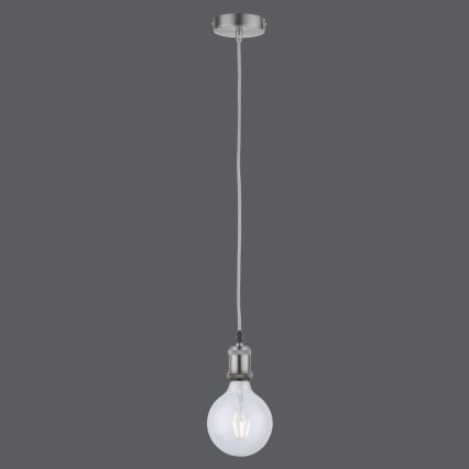 Leuchten Direkt 13570-55 - Candelabro suspenso DIY 1xE27/60W/230V cromado mate