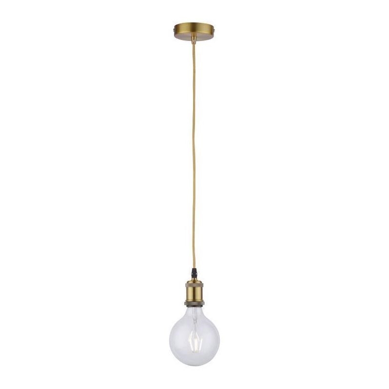 Leuchten Direkt 13570-60 - Candelabro suspenso DIY 1xE27/60W/230V latão