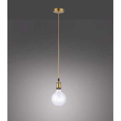 Leuchten Direkt 13570-60 - Candelabro suspenso DIY 1xE27/60W/230V latão