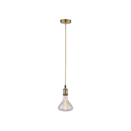 Leuchten Direkt 13570-60 - Candelabro suspenso DIY 1xE27/60W/230V latão