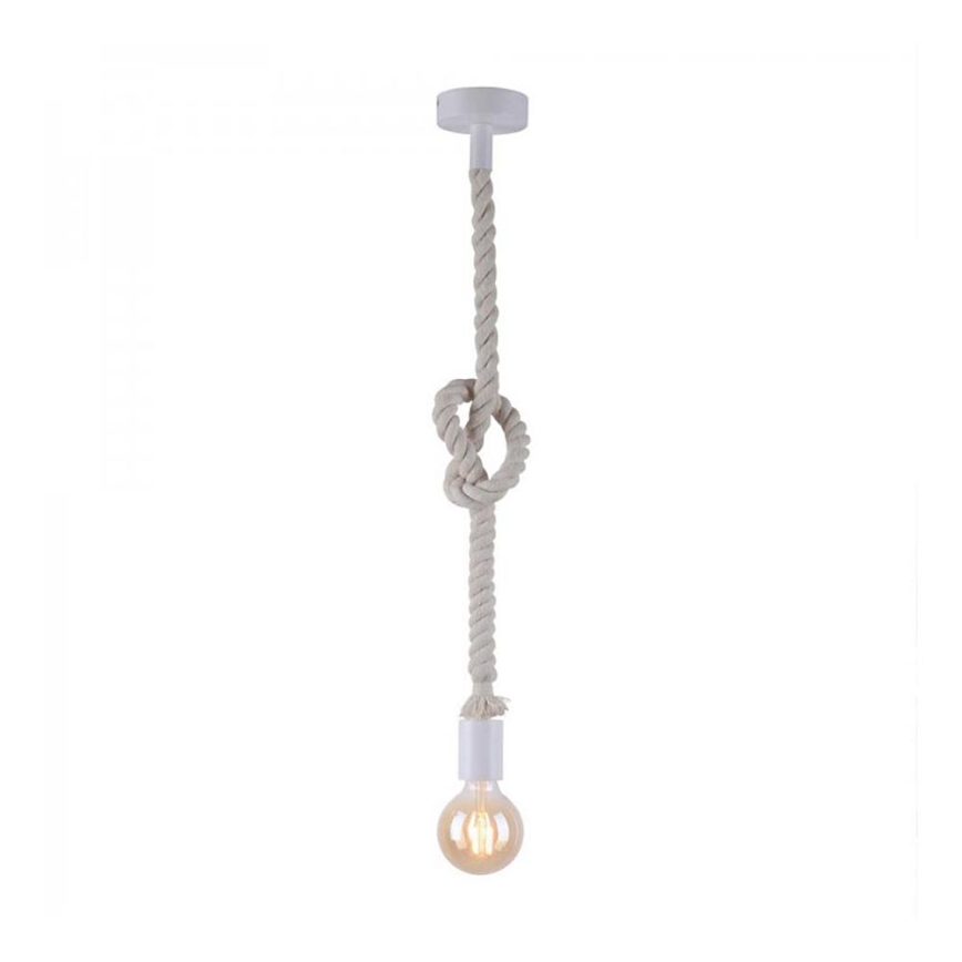 Leuchten Direkt 13572-16 - Candelabro suspenso DIY 1xE27/10W/230V branco
