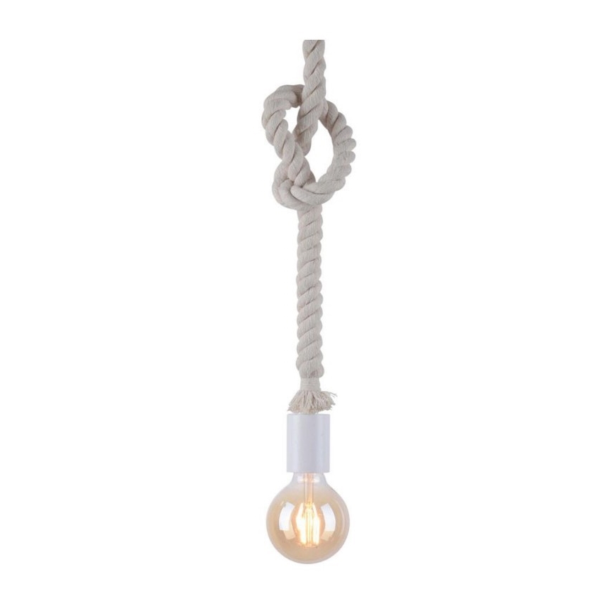 Leuchten Direkt 13572-16 - Candelabro suspenso DIY 1xE27/10W/230V branco