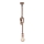 Leuchten Direkt 13572-79 - Candelabro suspenso DIY 1xE27/10W/230V castanho
