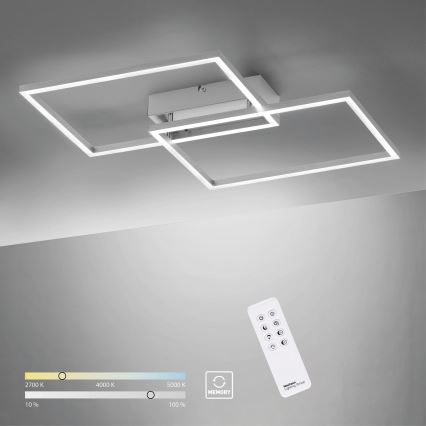 Leuchten Direkt 14018-55 - Candelabro fixo LED com regulação IVEN 2xLED/15W/230V