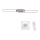 Leuchten Direkt 14019-78 - Candeeiro de teto LED IVEN 2xLED/20W/230V + comando