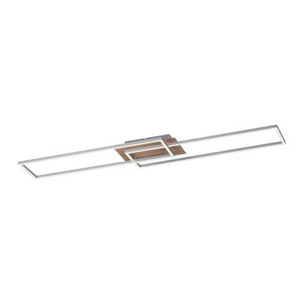 Leuchten Direkt 14019-78 - Candeeiro de teto LED IVEN 2xLED/20W/230V + comando
