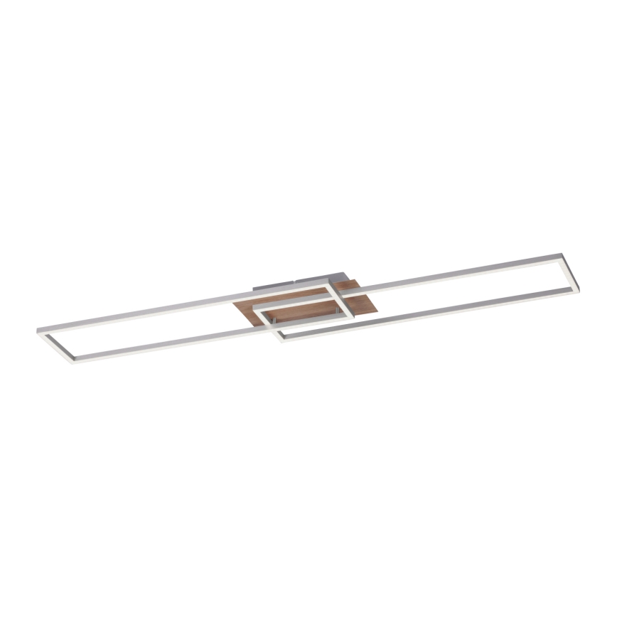 Leuchten Direkt 14019-78 - Candeeiro de teto LED IVEN 2xLED/20W/230V + comando