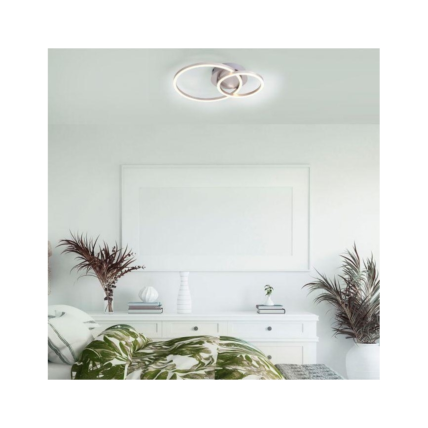 Leuchten Direkt 14021-55 - Candelabro montado à superfície IVANKA LED/26W/230V