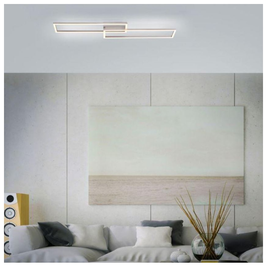 Leuchten Direkt 14023-55 - Candelabro montado à superfície LED com regulação IVEN 2xLED/15,1W/230V