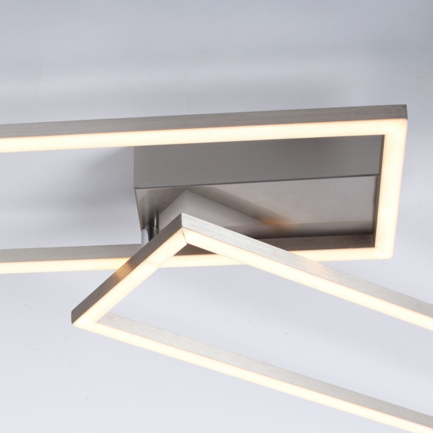 Leuchten Direkt 14023-55 - Candelabro montado à superfície LED com regulação IVEN 2xLED/15,1W/230V