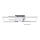 Leuchten Direkt 14030-55 - Candelabro montado à superfície IVEN 2xLED/12W/230V + 2xLED/5,5W