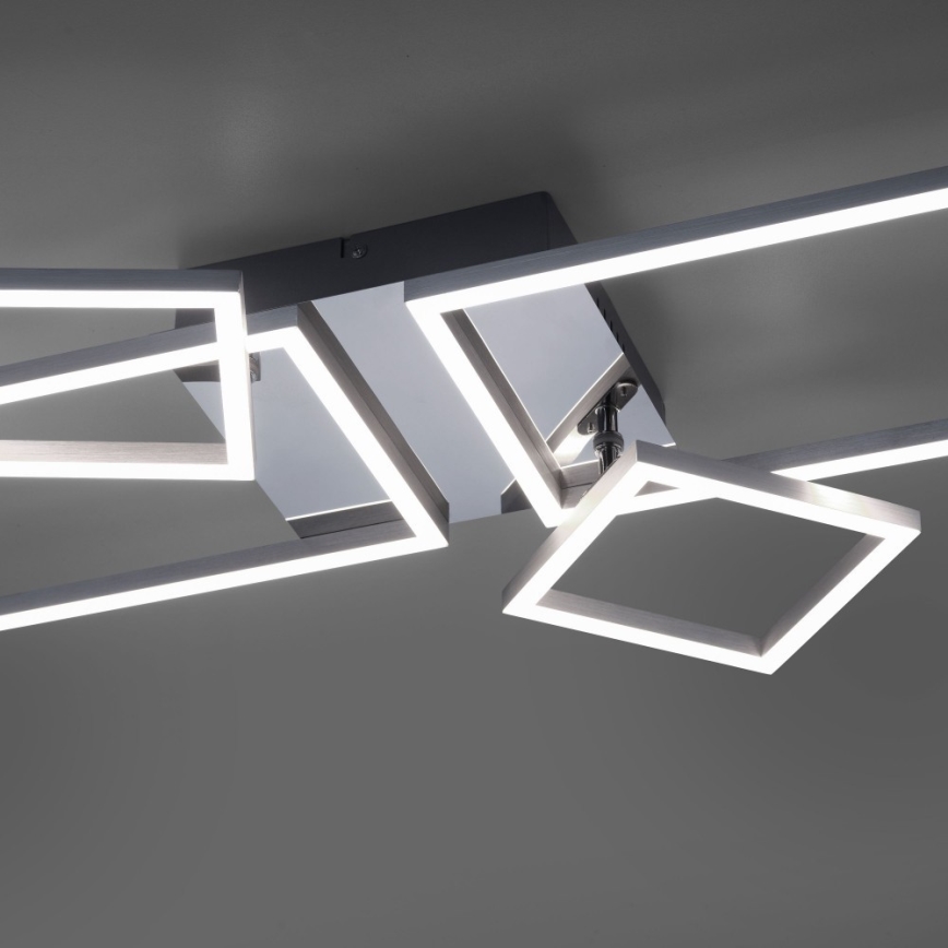 Leuchten Direkt 14030-55 - Candelabro montado à superfície IVEN 2xLED/12W/230V + 2xLED/5,5W