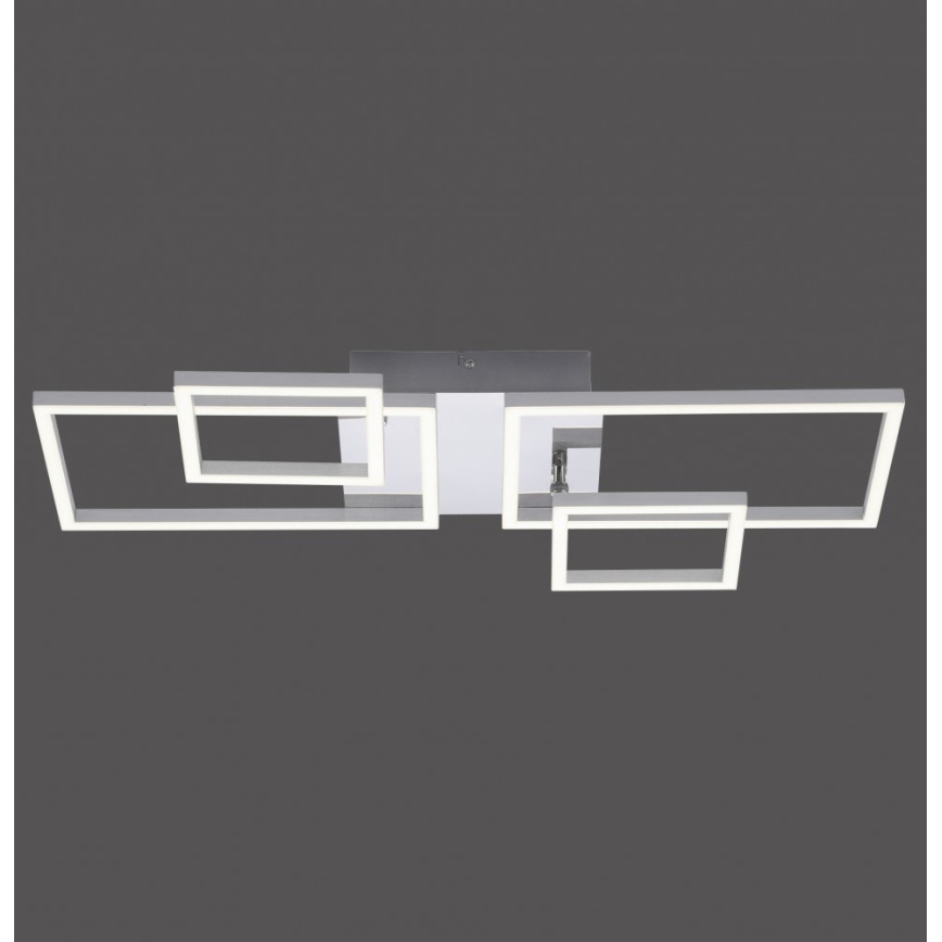 Leuchten Direkt 14030-55 - Candelabro montado à superfície IVEN 2xLED/12W/230V + 2xLED/5,5W