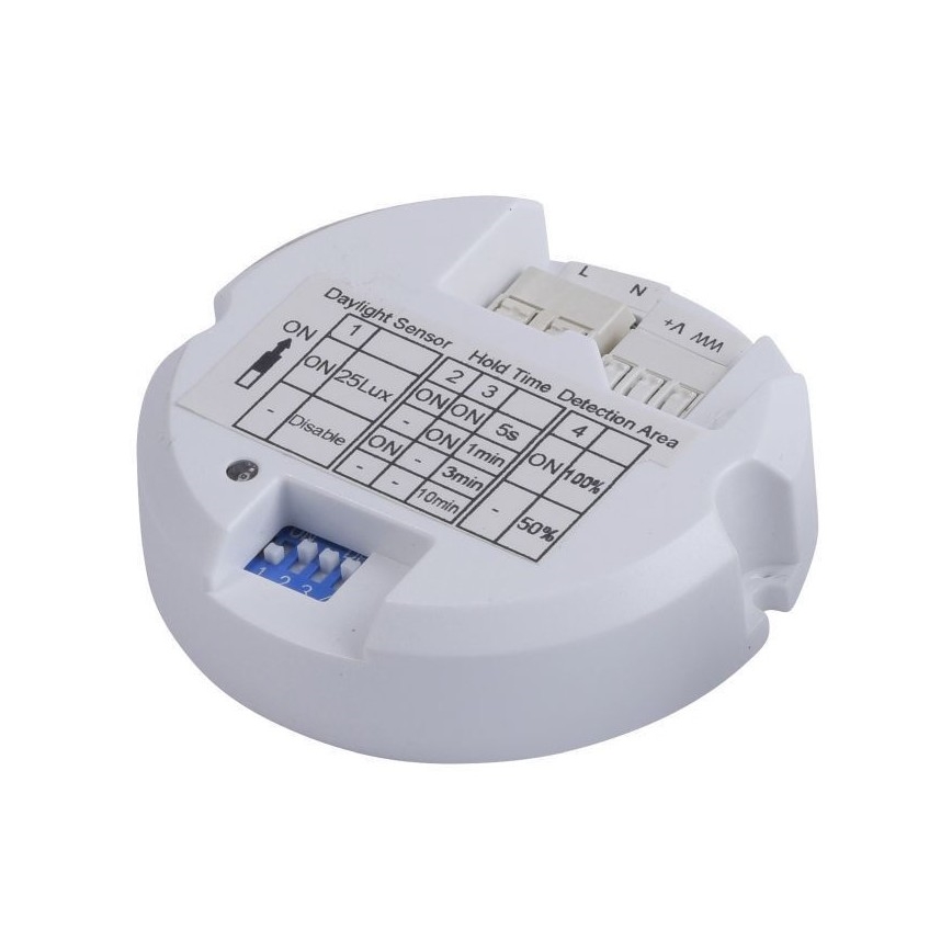Leuchten Direkt 14122-16 - Iluminação de teto de casa de banho com sensor SKYLER LED/12W/230V IP44