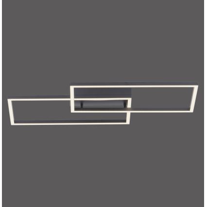 Leuchten Direkt 14140-18 - Luz de teto fosca LED IVEN 2xLED/13,5W/230V + controlo remoto