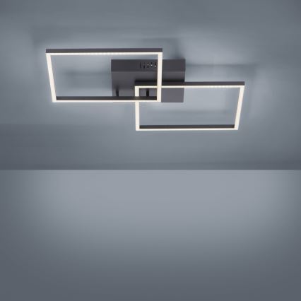 Leuchten Direkt 14141-18 - Iluminação de teto LED com regulação IVEN 2xLED/13,5W/230V + controlo remoto