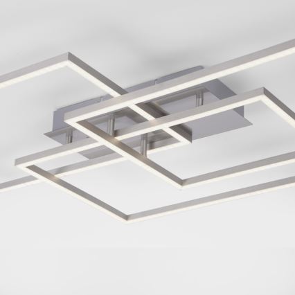 Leuchten Direkt 14150-55 - Luz de teto fosca LED IVEN 3xLED/13W/230V + controlo remoto
