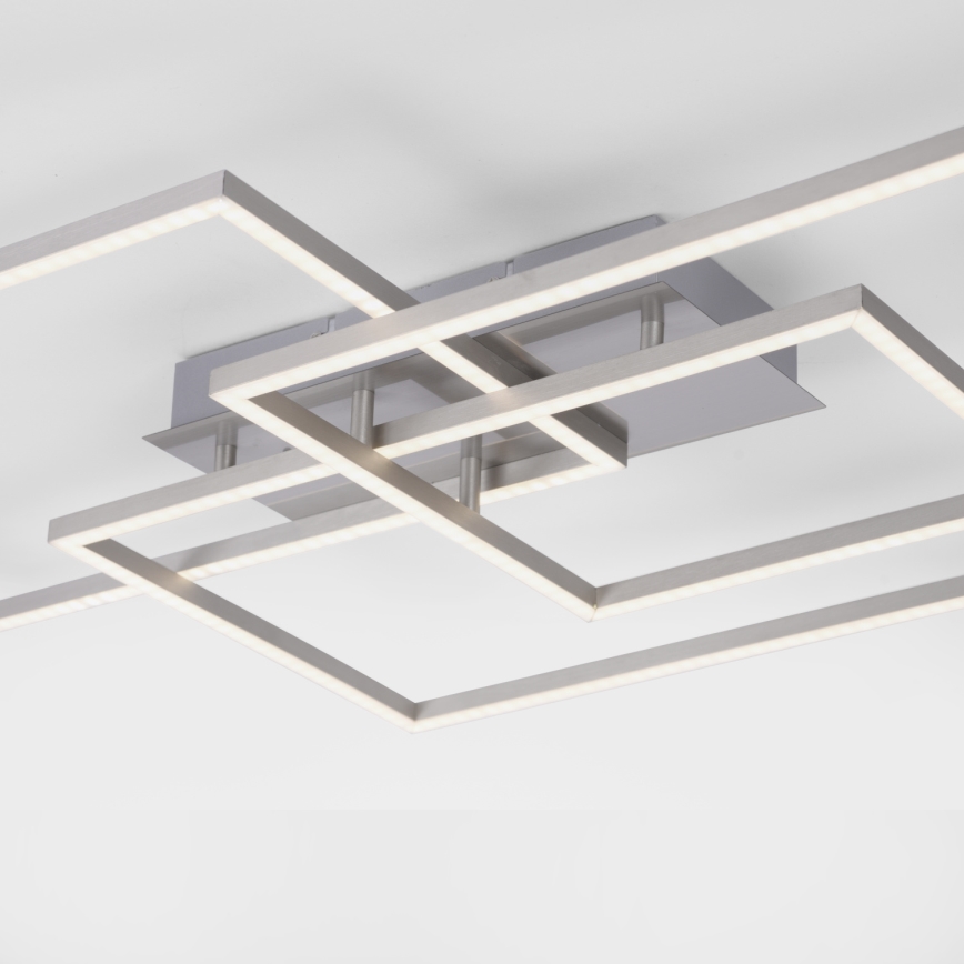 Leuchten Direkt 14150-55 - Luz de teto fosca LED IVEN 3xLED/13W/230V + controlo remoto