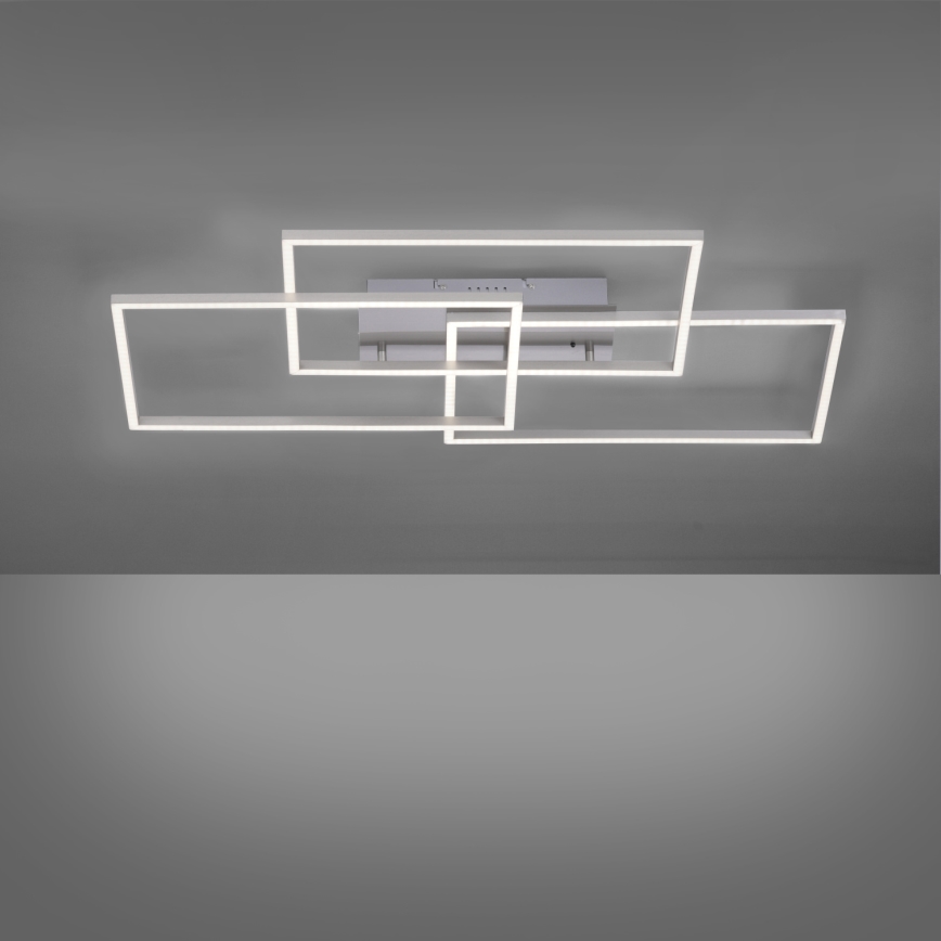 Leuchten Direkt 14150-55 - Luz de teto fosca LED IVEN 3xLED/13W/230V + controlo remoto