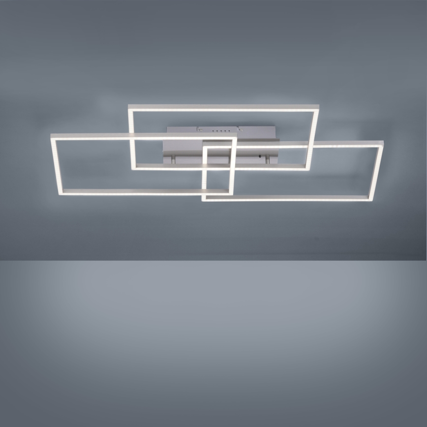 Leuchten Direkt 14150-55 - Luz de teto fosca LED IVEN 3xLED/13W/230V + controlo remoto
