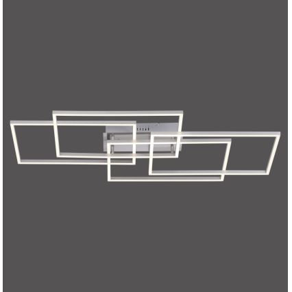 Leuchten Direkt 14151-55 - Luz de teto fosca LED IVEN 4xLED/12W/230V + controlo remoto