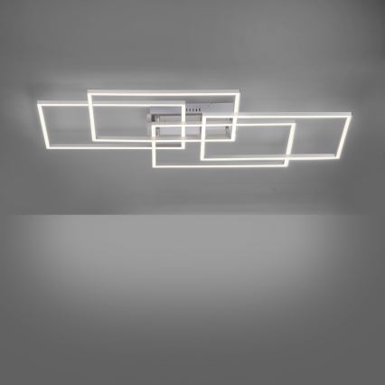 Leuchten Direkt 14151-55 - Luz de teto fosca LED IVEN 4xLED/12W/230V + controlo remoto