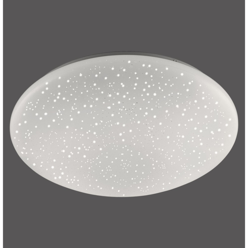 Leuchten Direkt 14242-16 - Iluminação de teto LED RGB com regulação SKYLER LED/18W/230V + controlo remoto
