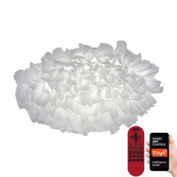 Leuchten Direkt 14280-16 - Iluminação de teto LED RGB com regulação NAOMI LED/21,6W/230V Tuya 2700-5000K + controlo remoto