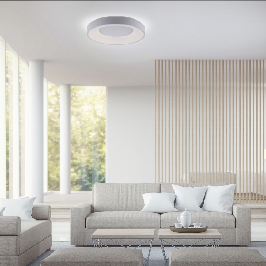 Leuchten Direkt 14326-16 - Luz de escurecimento LED ANIKA LED/30W/230V + controlo remoto