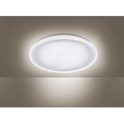 Leuchten Direkt 14336-17- Iluminação de teto LED com regulação MEDINA LED/40W/230V+ controlo remoto