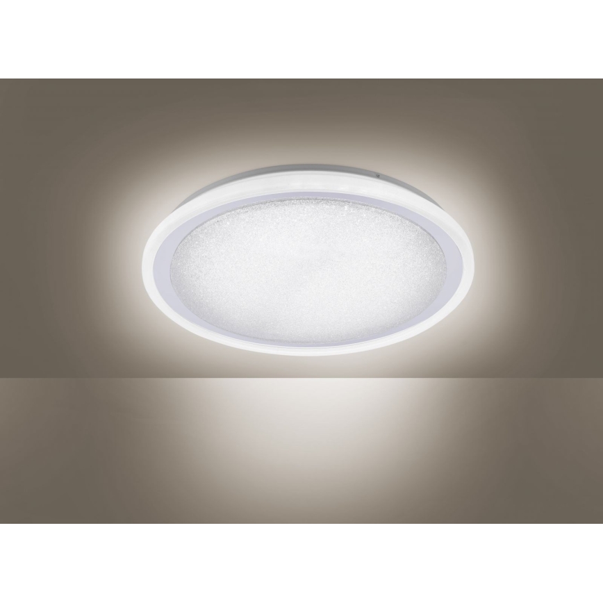 Leuchten Direkt 14336-17- Iluminação de teto LED com regulação MEDINA LED/40W/230V+ controlo remoto