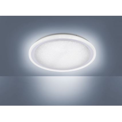 Leuchten Direkt 14336-17- Iluminação de teto LED com regulação MEDINA LED/40W/230V+ controlo remoto