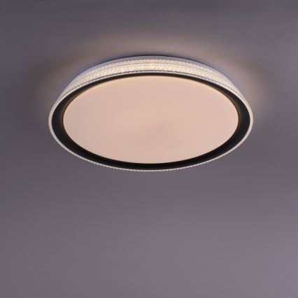 Leuchten Direkt 14339-21 - Iluminação de teto LED RGB com regulação KARI LED/37W/230V Tuya + controlo remoto