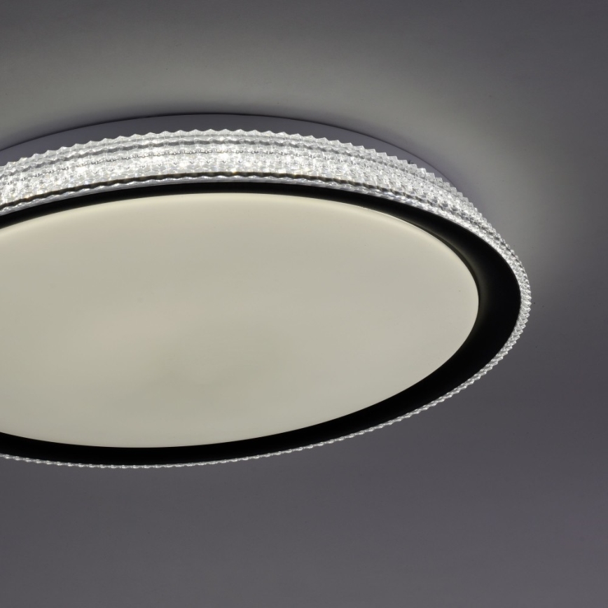 Leuchten Direkt 14339-21 - Iluminação de teto LED RGB com regulação KARI LED/37W/230V Tuya + controlo remoto