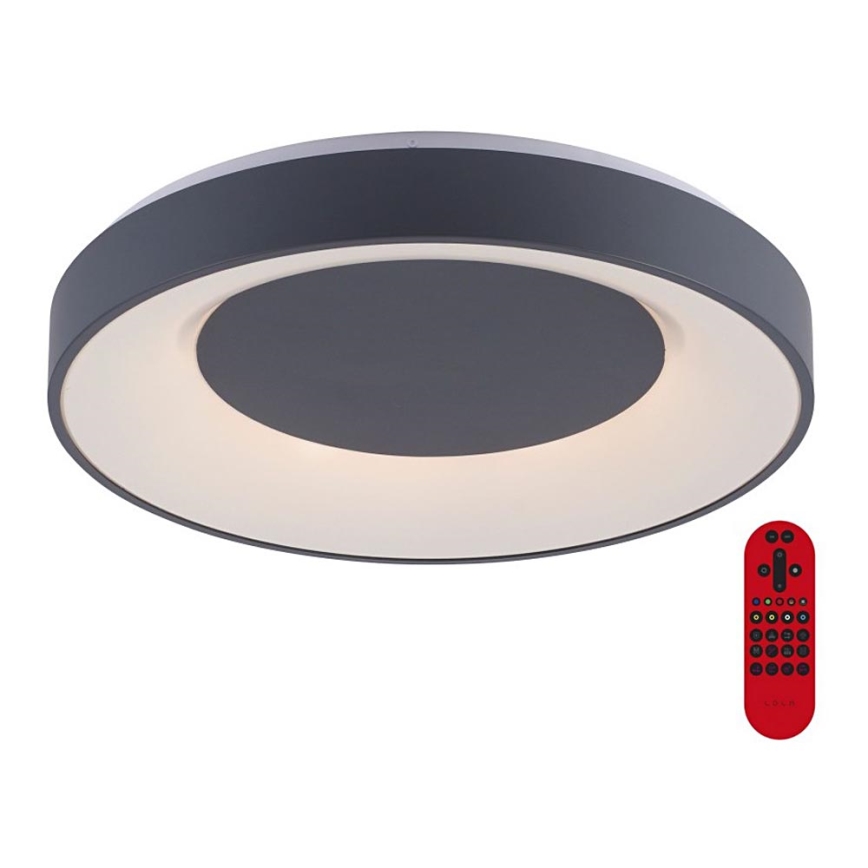 Leuchten Direkt 14346-18 - Iluminação de teto LED RGB com regulação ANIKA LED/26,5W/230V Tuya 2700-5000K + controlo remoto