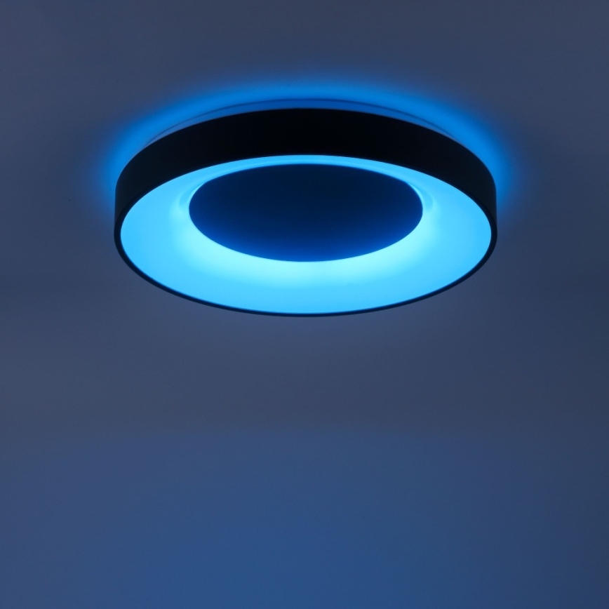 Leuchten Direkt 14346-18 - Iluminação de teto LED RGB com regulação ANIKA LED/26,5W/230V Tuya 2700-5000K + controlo remoto