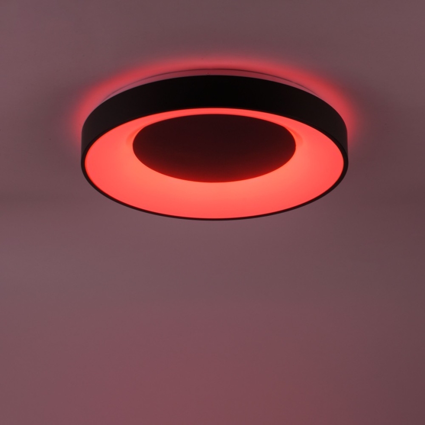 Leuchten Direkt 14346-18 - Iluminação de teto LED RGB com regulação ANIKA LED/26,5W/230V Tuya 2700-5000K + controlo remoto